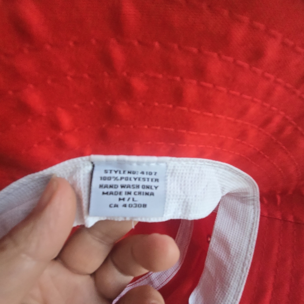 Tim Hortons Red Bucket Hat - Picture 3 of 3